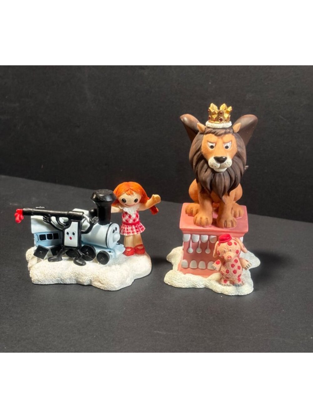 Rudolph & Island Of Misfit Toys Figurines Set W/ Box Lion Doll Train Enesco 2000